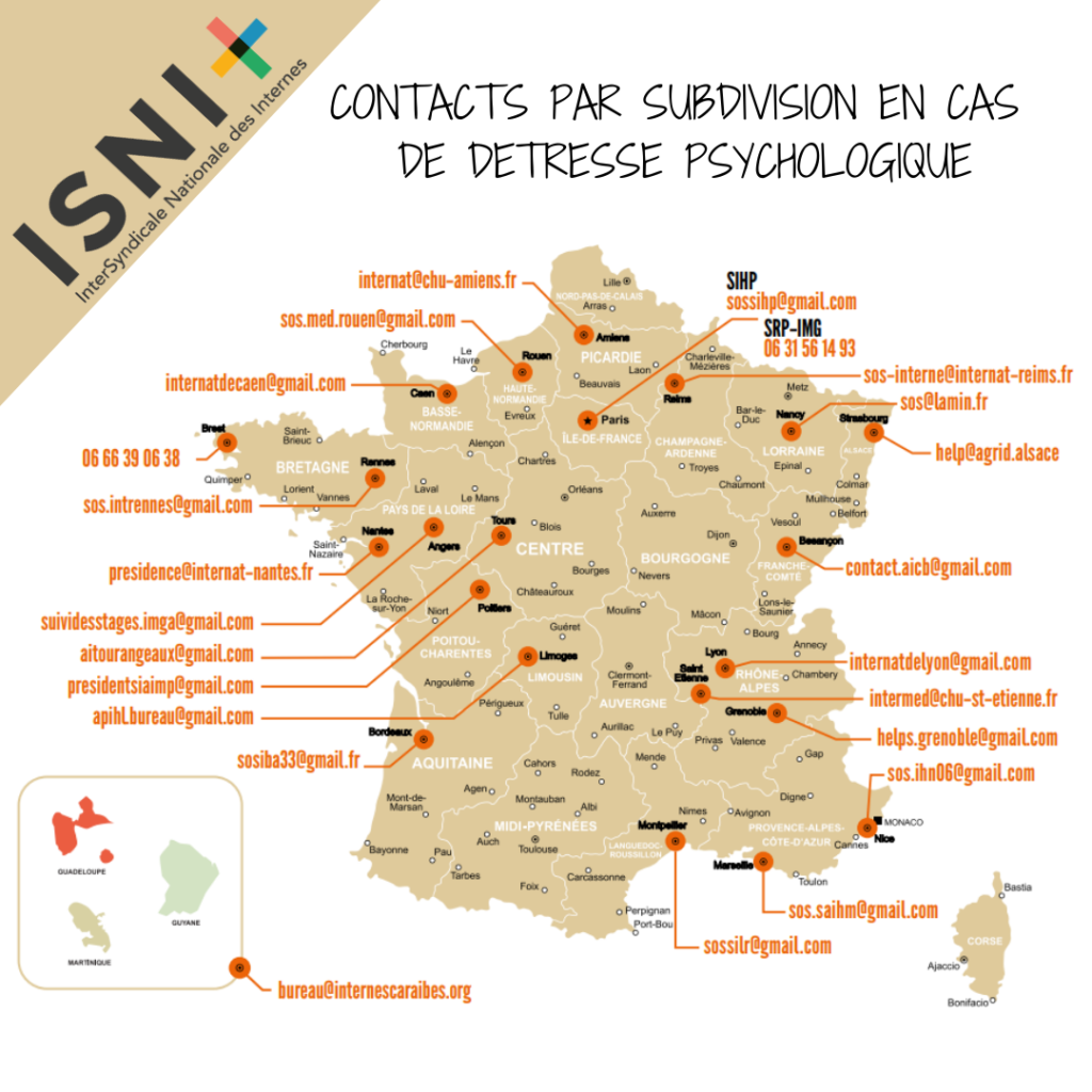 carte des contacts ISNI pour de l'aide