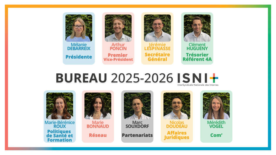 Bureau ISNI 2025-2026
